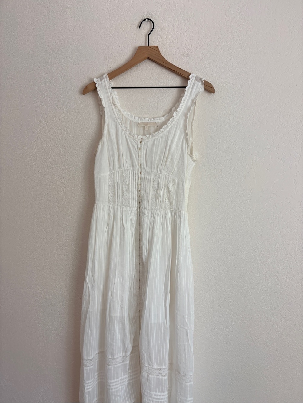 LoveShackFancy Santelle Lace Dress Coastal Cowgirl Cottagecore - Picture 11 of 16